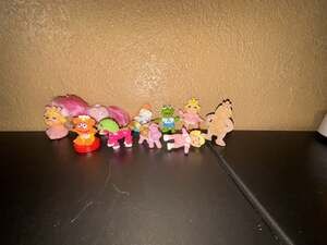 Vintage Jim Henson Muppet Babies PVC Figures Lot of 10 Assorted Toys